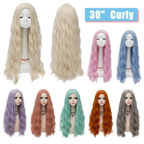 Women blonde long - blonde, wigs