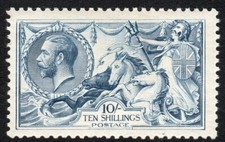 GEORGE V MINT 10/ DULL GREY