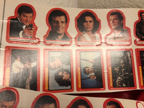 Sheet moonraker james bond - of,
