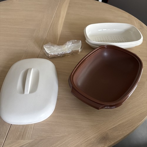 Tupperware oval server - oval, multi