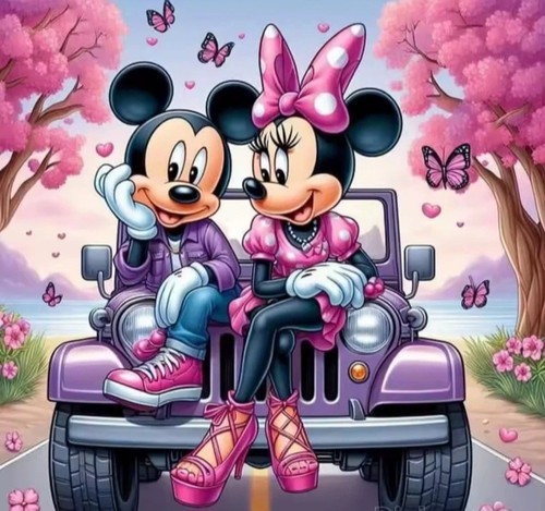 Mickey and minnie mouse 11ct - mickey,