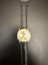 The Disney Channel Special Edition Backwards Goofy Playing Baseball Watch NEW