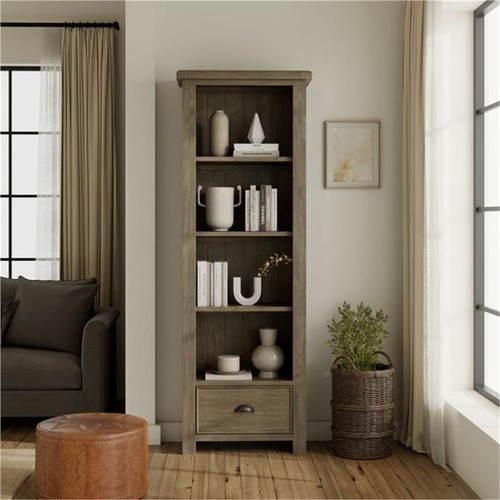 Oak large bookcase - large, with
