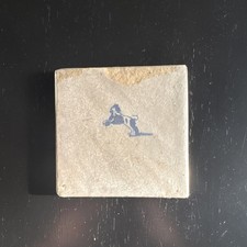 Antique Delft Blue Tile