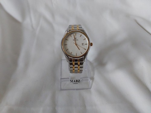 Bulova men women date - men's, gold