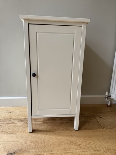 Ikea hemnes white wood bedside - ikea,