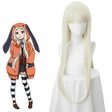 Kakegurui Compulsive Gambler Wig Runa Yomozuki Ririka Momobami Cosplay Hair UK