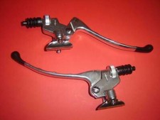 TOMMASELLI REPLICA 7/8" ALLOY MATADOR LEVERS TRITON TRIUMPH NORTON BSA RACER ...