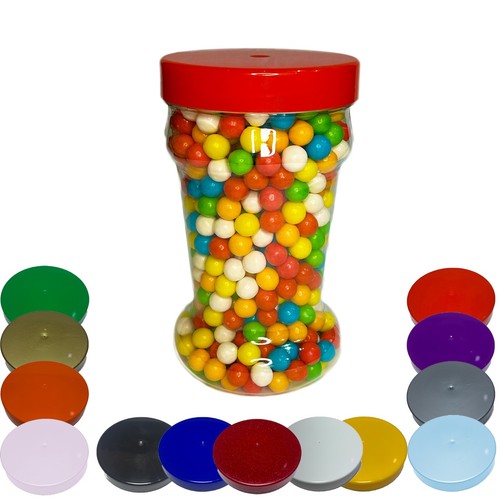 Large plastic storage jars - large,