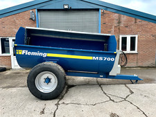 Muck Spreader Fleming MS700  £6650+vat  "IN STOCK"