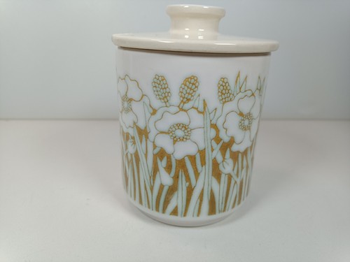 Hornsea pottery white fleur - white,