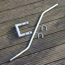 TV Aerial Wall Mounting Kit Cranked Offset Pole / Mast Outdoor Bracket - Reduced