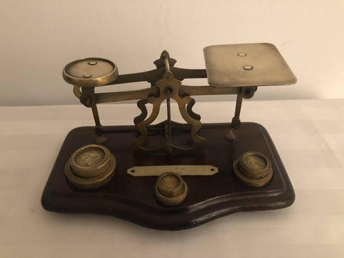 Antique postal scales - postal,