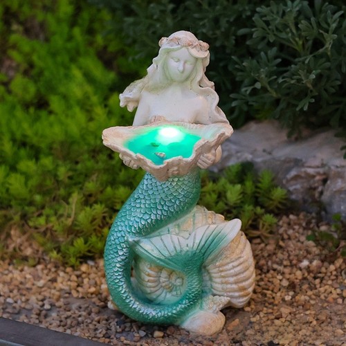 Solar outdoor mermaid - solar,