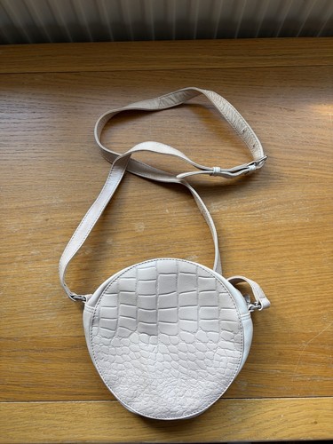 Gigi cream leather round - cream,