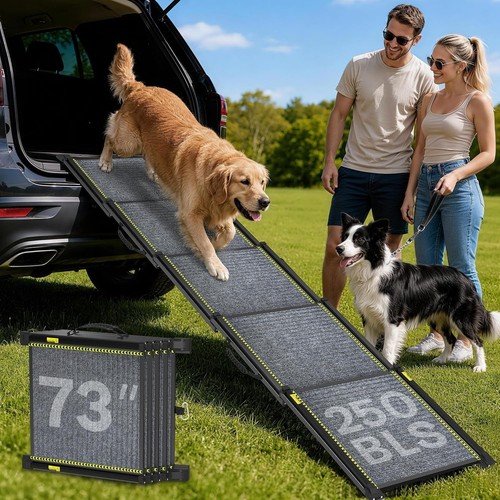 Petimber folding dog - petimber, ramp