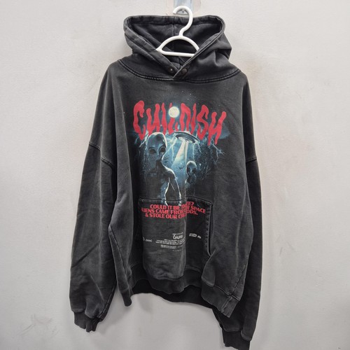 Childish hoodie size 2xl - 2xl, grey