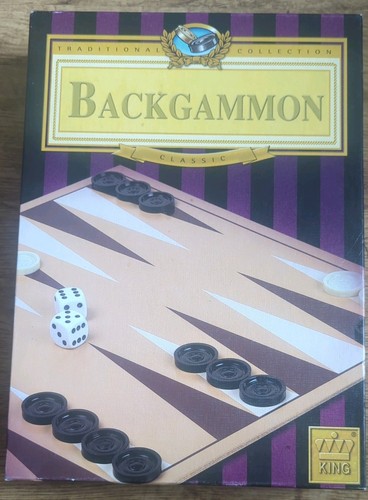 Classic backgammon board game - board,