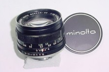 Minolta 55mm F/1.8 Rokkor PF