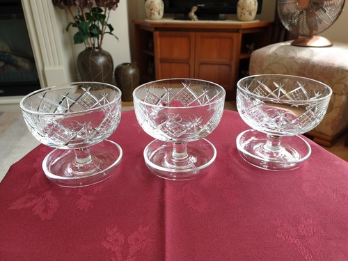 Webb england crystal - webb, sundae
