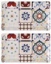 Dessert plates dinner tapas