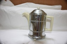 NB977 40 Vintage Deco Everhot Tea / Coffee Pot Insulated Bakalite VGC