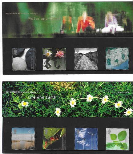 Royal mail millennium stamps - millennium,