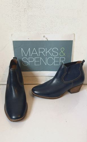 Marks spencer leather boots - marks,