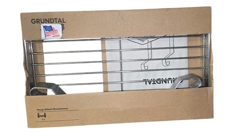 Ikea grundtal wall shelf - wall,