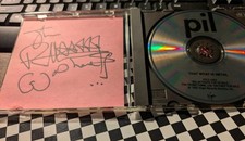 PIL Promo Only CD Signed By
