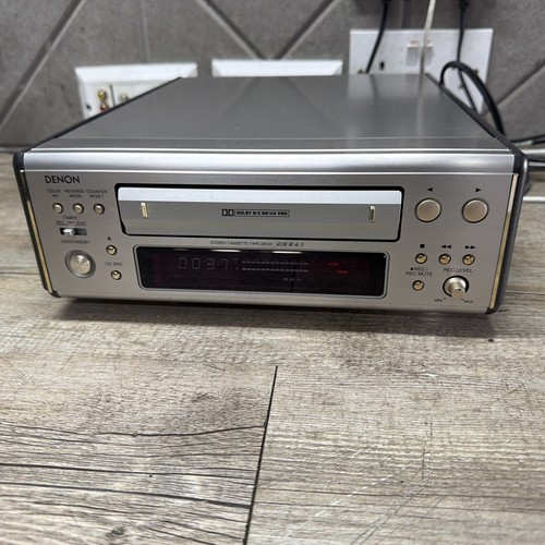 Denon drr cassette deck - denon,