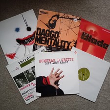 6 x UK HIP HOP VINYL RECORDS