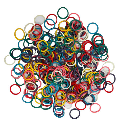 Hair elastics rubber - hair,