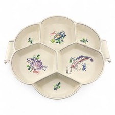 Poole Pottery - Mid-20th Century Hors d'Oeuvre dish or Serving Platter, W33cm