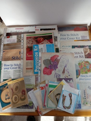 Joblot cross stitch - cross,