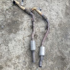 Audi S4/S5 B9 3.0 TFSI Exhaust Mid Pipes / Front Silencers 8W0253211 