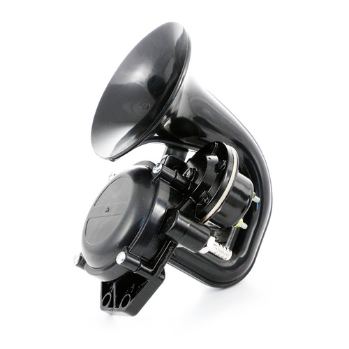 24v black truck air horn - black,