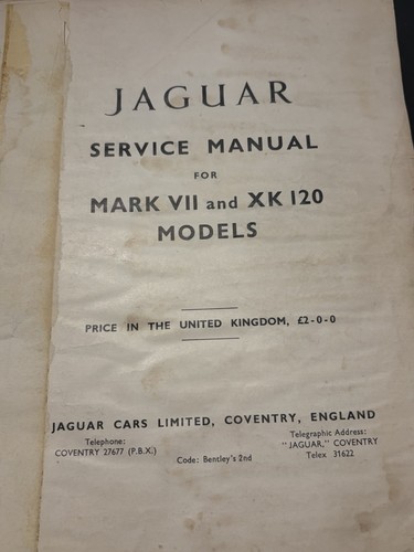 Vintage original jaguar mark - original,