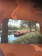 A Pair Of Hotel Boats Belonging To Inland Waterway Holiday Cruises1974 Postcard
