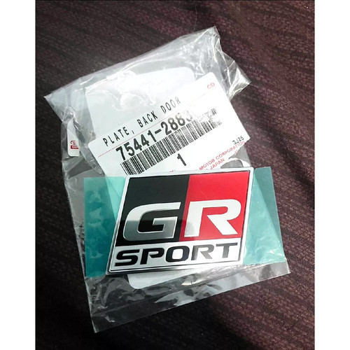 Genuine toyota sport logo - gr,