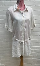 Vintage TU 100% Linen Shirt
