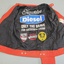 Diesel Orange Jacket Mens