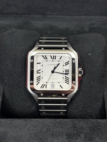 Cartier santos white men - cartier,
