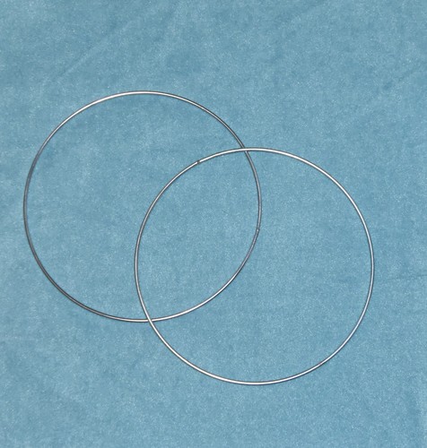 Metal rings diameter two - 8”,