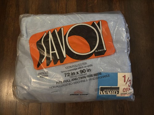 Vintage savoy blanket - savoy,