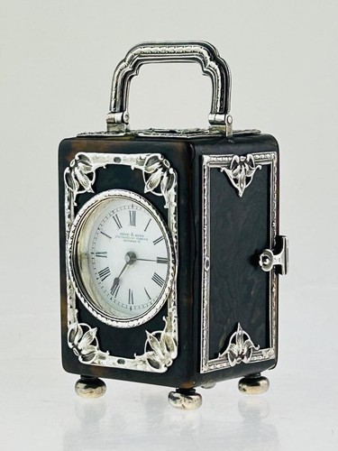 Fine silver mounted carriage - silver,