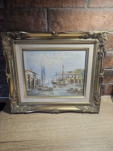 Oil painting jones - t, signed