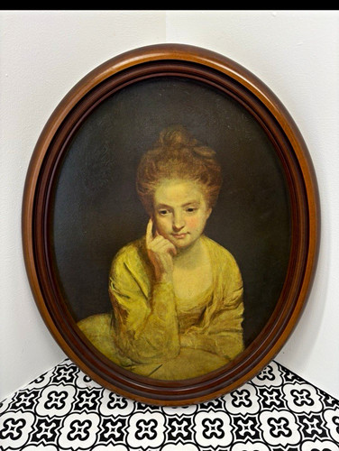 Sir joshua reynolds framed oil - reynolds,