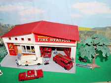 Matchbox Fire station with 4