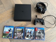 Sony PlayStation 4 PS4 Console, 4x Games & Headset